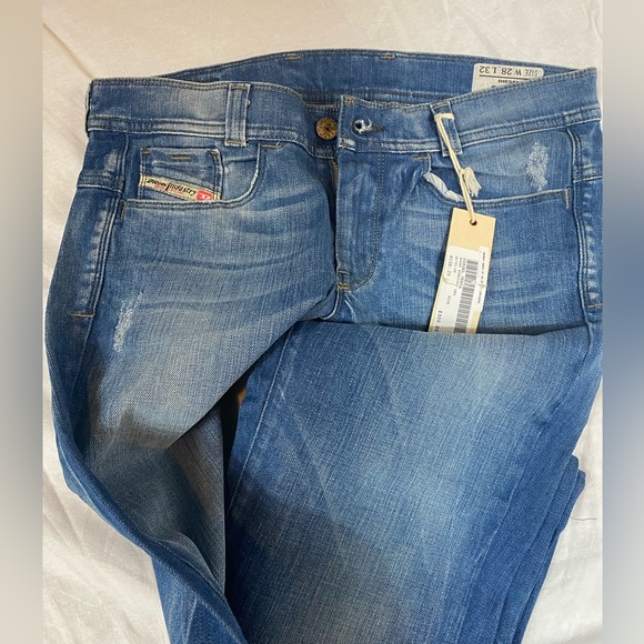 DIESEL - Soozy Straight leg denim pant - Picture 12 of 12